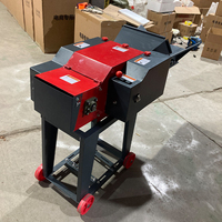 Mini Picadora de Forraje/Trituradora de Paja/Máquina Cortadora de Heno para el Procesamiento de Alimentos para Animales de Granja, Venta Caliente de Fábrica