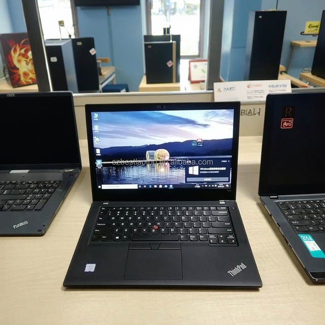 For Lenovo T480 95% New Professional 14 Inch Laptop Intel I7 Processor 8GB RAM 256GB SSD Touchscreen Business Series Windows 10