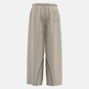 <span class=keywords><strong>Pantaloni</strong></span> da Uomo di Alta Gamma Personalizzati, Gamba Larga Leggera, Vita <span class=keywords><strong>con</strong></span> Coulisse, Cuciture a Contrasto, <span class=keywords><strong>Tasche</strong></span> <span class=keywords><strong>Laterali</strong></span>, Dettagli Ricamati, Vestibilità Comoda - Product Image 4