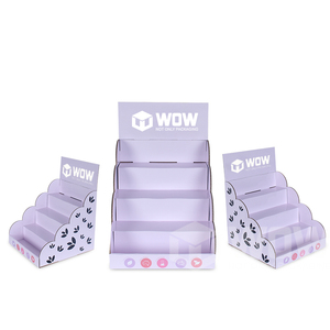 Caja de exhibición de venta al por menor de cartón plegable personalizada para vitrina de mesa de mostrador de tienda <span class=keywords><strong>Pop</strong></span> - Product Image 1