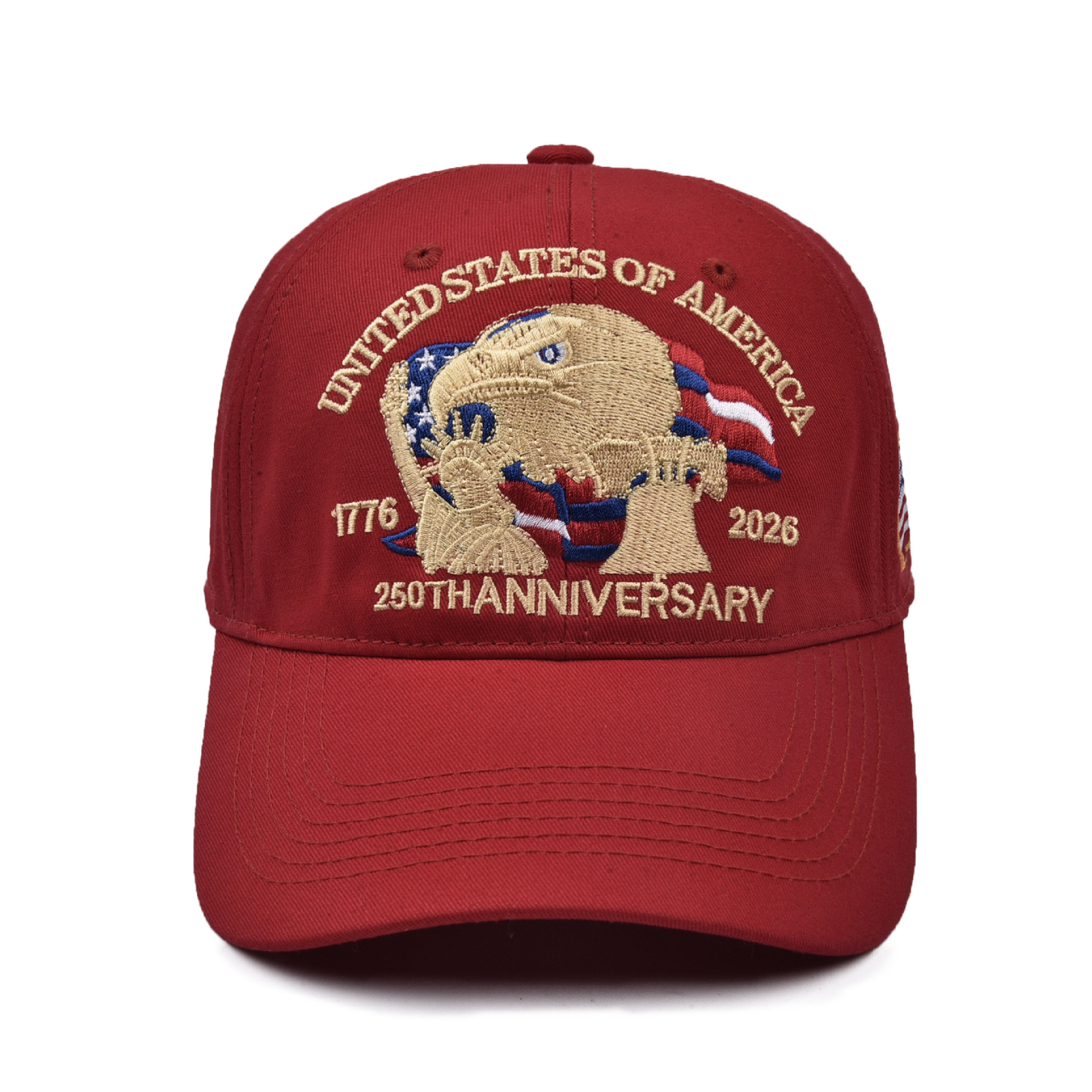 Casquette de baseball rouge pour adulte
