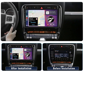 Autoradio Android pour <span class=keywords><strong>Porsche</strong></span> Cayenne 2002-2010, unité principale, CarPlay, navigation GPS, lecteur vidéo, écran tactile 9 pouces - Product Image 2