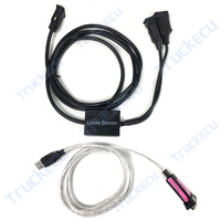 Para Linde Doctor Cable de diagnóstico Carretilla elevadora diésel Conectores de 6 pines y 4 pines Tractor P Apilador de paletas L Escáner de diagnóstico