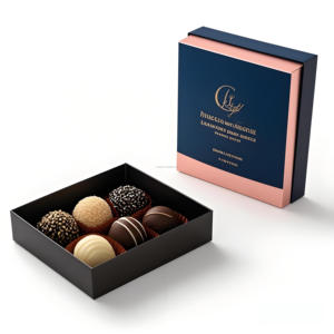 Để bán nắp và cơ sở hộp giấy hộp giấy bao bì sô cô la cho món quà các tông Đóng gói hộp giấy - Product Image 4