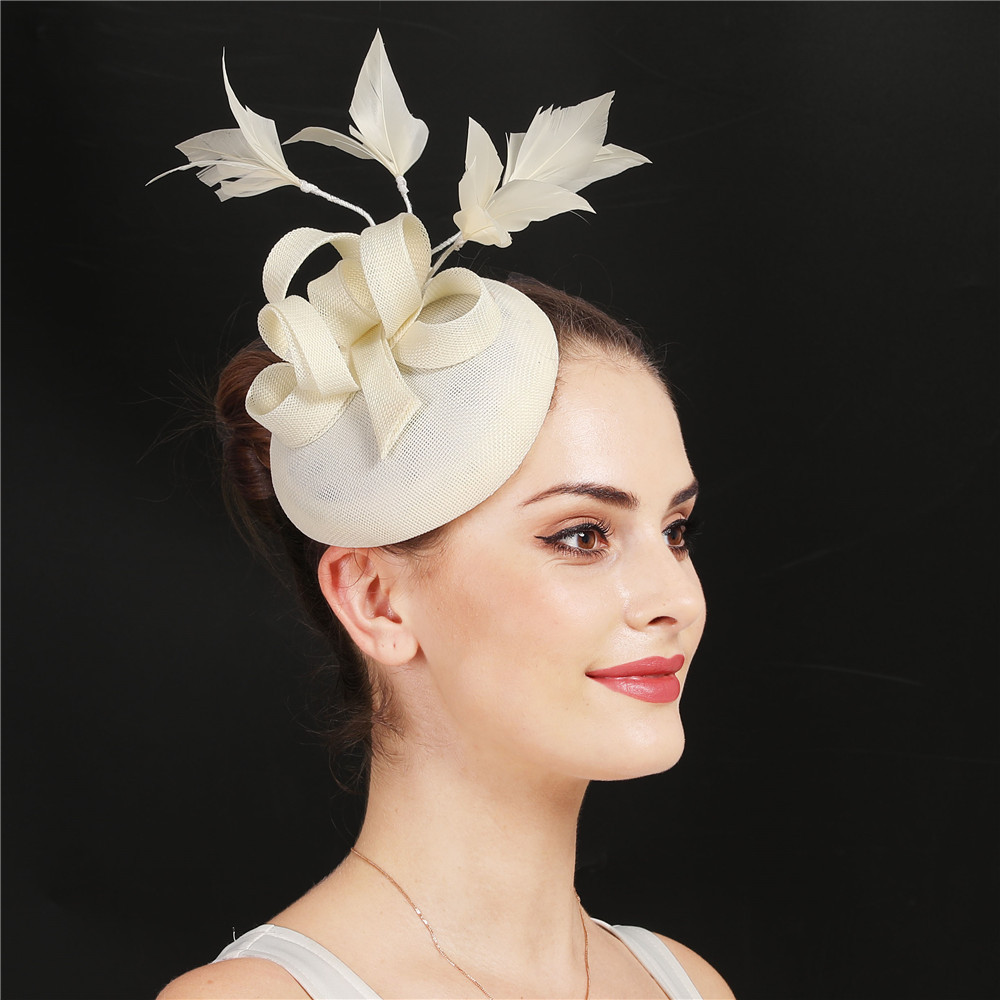 Sinamay Fascinator Hats for Women - Kentucky Derby Style display picture 1
