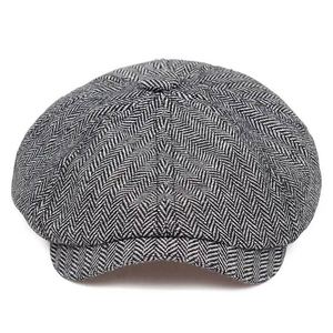 Gorras Newsboy al por Mayor con Patrón de Espiga en Varios Colores, 8 Paneles, Boinas para Hombre Otoño Invierno - Product Image 5