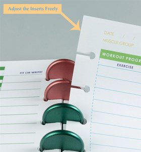 19/28/35Mm Nhựa Mờ Màu Rắn <span class=keywords><strong>S</strong></span> Disbound Máy Tính Xách Tay Nấm Lỗ Kế Hoạch Thư Mục Ràng Buộc Đĩa Cho Máy Tính Xách Tay - Product Image 3