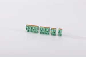 Quick Connector Wire Pitch 5.08mm Pcb Spring Pluggable Connector Din Rail Screwless Terminal Block
