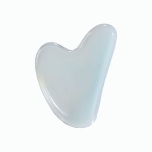 Ensemble de rouleaux de glace pour le visage en jade mini en forme de poisson, pierre précieuse opale de couleur bleu clair, pour cadeau - Product Image 4