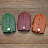 Porte-clés en cuir Poche Porte-clés En Cuir Personnalisé Porte-clés Étui Fait Main Organisateur Support En Cuir Chaîne Porte-clés