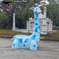 Chaise Animal Cartoon pour enfants Produit en fibre de verre