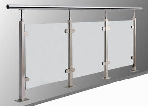 YUNTAI sécurité plat clair verre trempé <span class=keywords><strong>piscine</strong></span> clôture pour sécurité creux hôpital salon <span class=keywords><strong>solaire</strong></span> salle à manger mur <span class=keywords><strong>rideau</strong></span> - Product Image 2