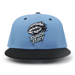 بيع بالجملة مخصص 3D شعار مطرز الموضة الرياضة سناباك فاخرة بيسبول 6 لوحة حافة مسطحة مزودة كاب للرجال - Product Image 5