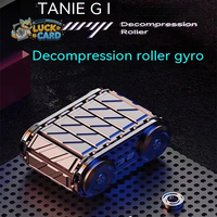 YJ Premium Roller Fidget Spinner en métal Tank EDC, jouet sensoriel pour l'autisme, le TDAH, l'anxiété et le soulagement du stress, jouet à doigts pour adultes, cadeau