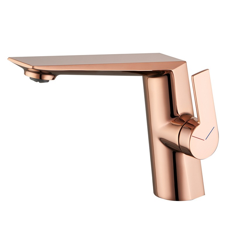 Modern Nordic Single-Hole Single-Handle Hotel Bathroom Faucet Cold Hot Water Aircraft Wash Basin Availability