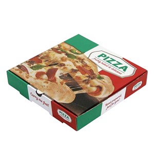 Nhỏ Nhỏ Thực Phẩm Bánh Sandwich Bánh Pizza Slice Hộp Lưu Trữ Container Ý Không Thấm Nước Xách Tay Tái Sử Dụng Các Tông Bánh Pizza Hộp Gói - Product Image 2