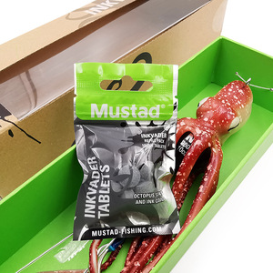 Señuelo artificial de calamar Musta Octopus Squid, cebo blando biónico de concha de pulpo para pesca en el mar, cebo de fondo para macarela y atún. - Product Image 2