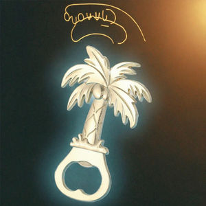 Abridores de Botellas de Coco y Palmera de Metal, Recuerdo de Boda para Fiestas con Temática Playera, Regalos para Invitados con Forma de Tarjeta de Crédito - Product Image 2