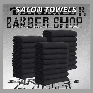 卸売マイクロファイバーサロンタオル 無地 高級スタイル カスタムロゴ ジム スパ 美容 ヘアケア 大量供給 - Product Image 2