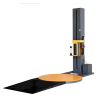 Machine d'emballage de palettes personnalisée, machine d'emballage de palettes entièrement automatique avec film pré-étiré pour usine de fabrication