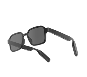 Lunettes intelligentes SENBONO G02 pour hommes, sans fil BT 5.0, sport de plein air, musique, appels, étanches IPX-6, contrôle tactile, commande vocale, charge magnétique - Product Image 1