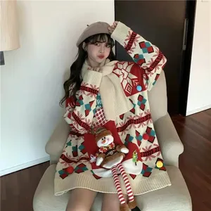 स्वेटर अनुकूलित स्वेटर थोक महिलाओं नई डिजाइन बड़े क्रिसमस कॉस्टयूम