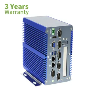 Industrial Industrial Pc Cheapest J1900 Quad Core Fanless Industrial Computer Embedded Dual Lan Mini Pc With Pci Express Slot