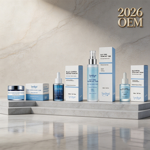Sérum réparateur au peptide bleu et à l'acide hyaluronique de qualité supérieure, formule riche en nutriments, maintient l'hydratation de la peau, booste la vitalité de la peau - Product Image 5
