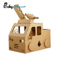 Modèle d'avion à la main BRICOLAGE En Carton Artisanat Kit pour enfant peint Z03102A