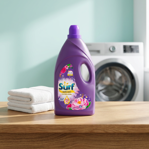 Quitamanchas Líquido para Ropa Vietnam Surf, Fragancia Floral, 2.7 kg, Botella Morada, 4 Paquetes por Caja, para Prendas de Vestir - Product Image 3