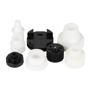 Pièces usinées CNC en PTFE Hongcheng, composants plastiques de précision sur mesure pour usage industriel - Product Image 1