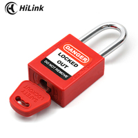 Cadenas de sécurité en acier avec clé couverte multicolore pour usage industriel Fabricant LOTO Vente en gros