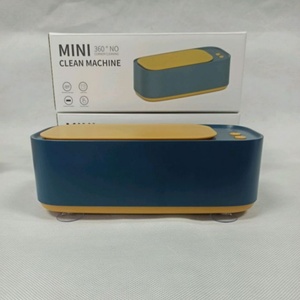 3 Modes <b>Mini</b> Portable Motor <b>Vibration</b> Glasses Dentures Cleaner 300ml High Frequency Glasses Cleaning Machine - Product Image 4