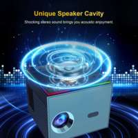 XNANO Outdoor Movie X3H Projecteur 4k Android Smart Bluetooth Wi-Fi Electric Focus LED Projecteur sans fil