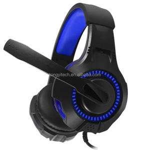 <span class=keywords><strong>Casque</strong></span> Gamer Filaire avec LED Colorées Prise USB/3.5mm <span class=keywords><strong>Jack</strong></span> Sur-Oreille & Circum-Auriculaire <span class=keywords><strong>Casque</strong></span> de Jeu PC pour Ordinateur - Product Image 6