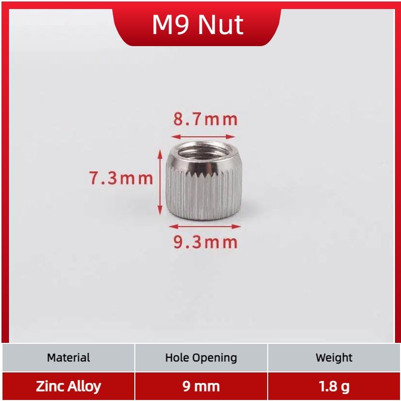 Support d'étagère (écrou de 9 mm)