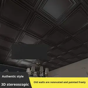 Panel de Pared 3D Estéreo de PVC, Estilo Mediterráneo, Resistente a la Humedad, para Casa de Huéspedes, Hotel, Oficina, Transmisión en Vivo - Product Image 2
