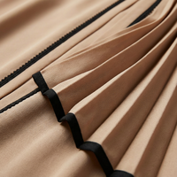 Abaya plissée 2026 : Nouvelle collection élégante, vente en gros, mode modeste pour femmes musulmanes, décontractée et de prière