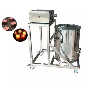 Wholesale Portable Paraffin/palm/bee/gel Wax Melting Machine Small Tanks Filling For Perfume/scent Candle Making