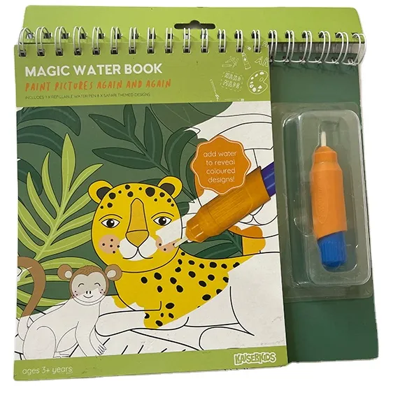 Magic Practice Water Coloring Book New Children Educational Color Painting Portable Board Doodle Drawing Board Book