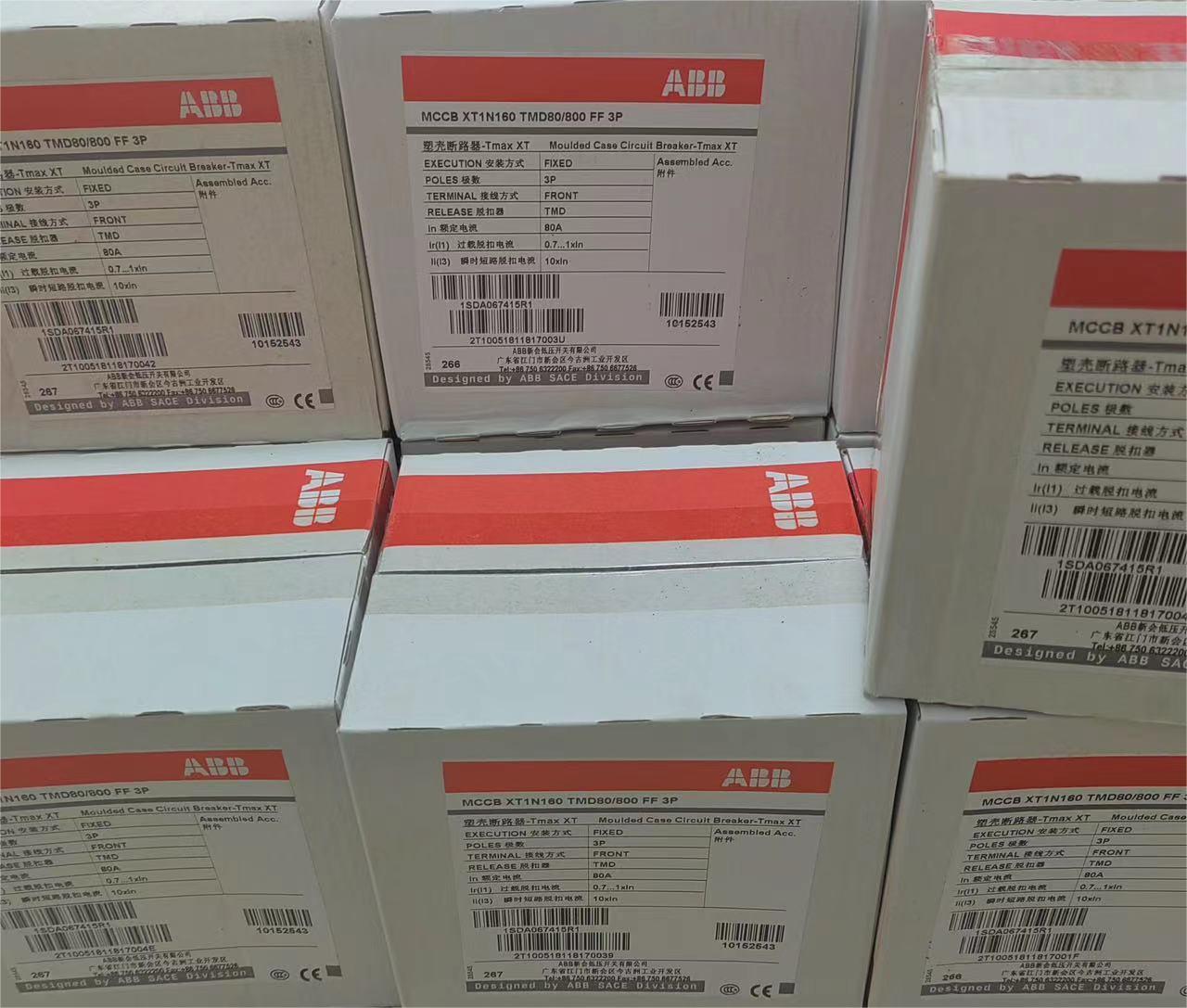 Original Abbs Molded Case Circuit Breaker XT2H160 TMA40-400