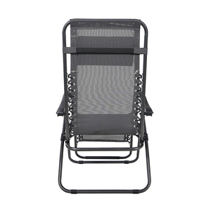 Sedia a <span class=keywords><strong>Sdraio</strong></span> Pieghevole Reclinabile in Tessuto Teslin dal Design Moderno per Esterni - Product Image 4