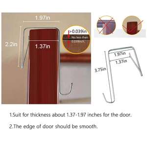 Dobrável Pendurado Saco Hamper Lavanderia com Sobre Porta Ganchos Household Wall Mounted Malha Cesta de Lavanderia com Alça - Product Image 6