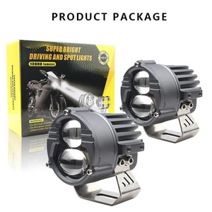 Sanvi U30 Waterproof <b>LED</b> Fog Light Dual Color Autolighting System White+Yellow Compatible with Toyota New 12V <b>LED</b> <b>Headlights</b> - Product Image 3