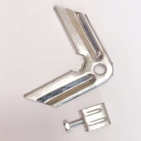 Colliers de serrage pour conduits CVC, accessoires d'angle TDF pour conduits de ventilation en acier galvanisé, anti-corrosion, installation facile pour hôpitaux, gymnases, sous-sols