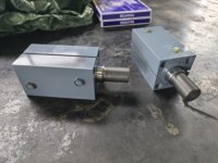 Cylindre hydraulique compact en alliage d'aluminium, monté verticalement, filetage externe, cylindre de serrage à profil mince, alésage de 63 mm, CX-SD50