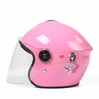 Casque de moto intégral pour enfants adolescents casque à moteur électrique pour enfants