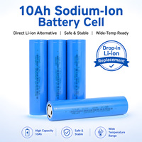 Batterie Sodium-Air pour Temps Froid, Cellule 32140, 10Ah 3V, Intrinsèquement Sûre, Sans Incendie/Explosion, Pack d'Alimentation de Démarrage à Basse Température, 270g 30Wh