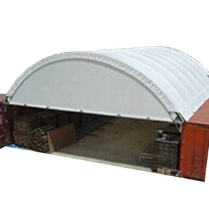 เต็นท์คอนเทนเนอร์ขนส่งแบบโครงเหล็กทรงโดม ขนาด 33x40x12 ฟุต (W10xL12x3.6ม.) ราคาโรงงานถูกพิเศษ รุ่น SS-334012 เต็นท์คอนเทนเนอร์ขนส่ง รุ่น SS-3 - Product Image 2