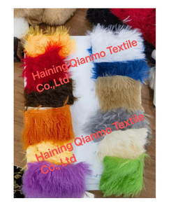 Doux 100% Polyester velours <span class=keywords><strong>fausse</strong></span> <span class=keywords><strong>fourrure</strong></span> PV Peluche Velours Tissu peluche fournisseurs de tissu jouet - Product Image 6